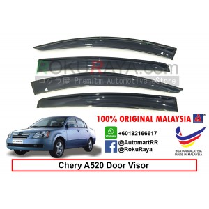 Chery A520 A5 AG Door Visor Air Press Wind Deflector (Big 12cm Width)